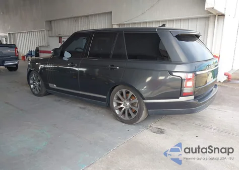 2016 Land Rover Range Rover 3.0L V6 Supercharged z USA, uszkodzony, nr VIN SALGR2VF5GA259741
